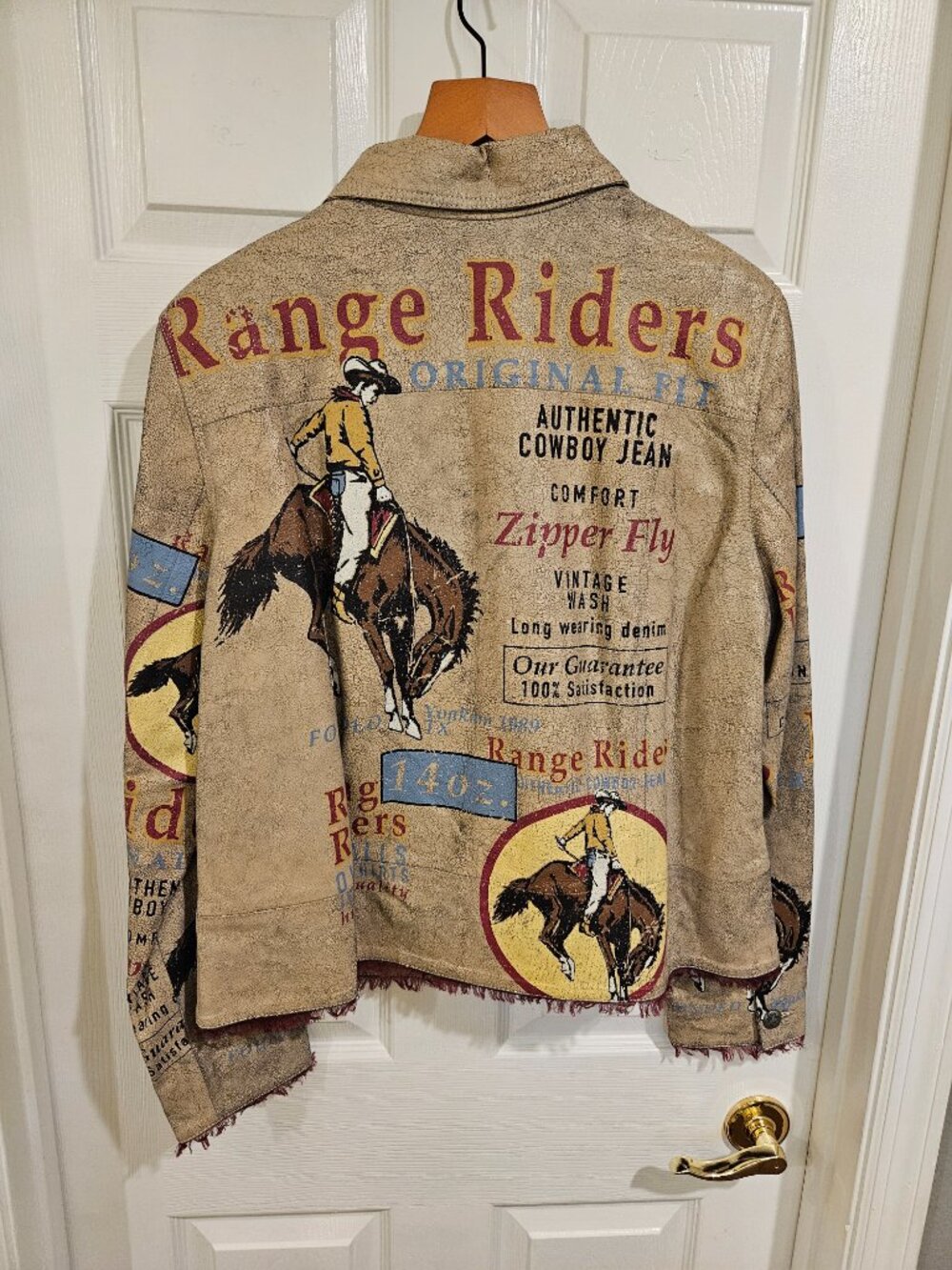 DOUBLE D RANCH Range Rider Leather 2X - Picture 2 of 2